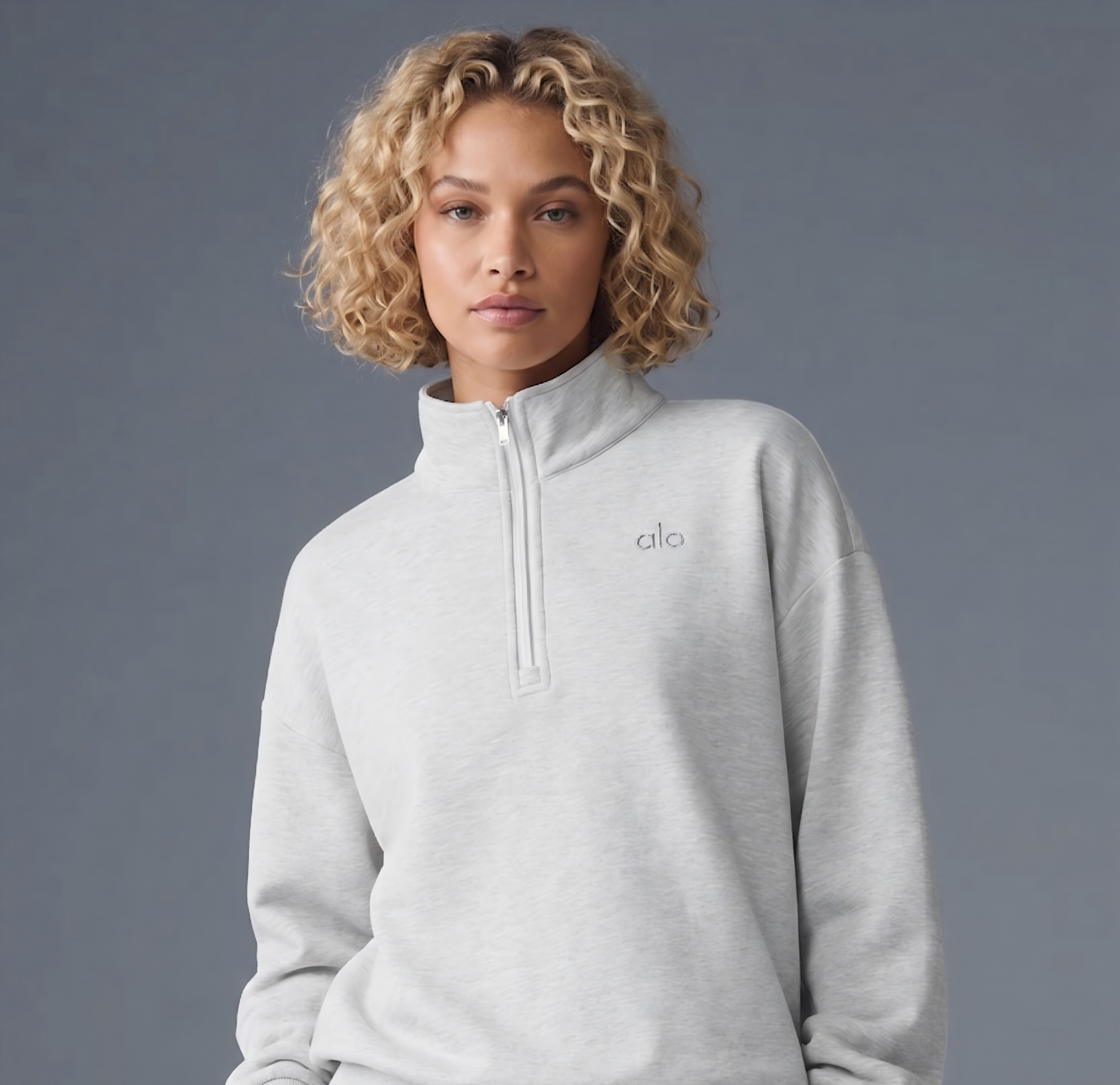 ALO YOGA Quarter-Zip Hoodie